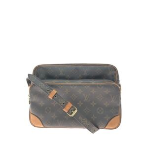 Louis Vuitton Monogram Nile Shoulder Bag Brown